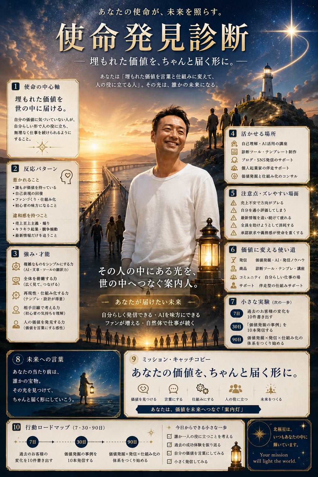 使命発見診断の画像サンプル